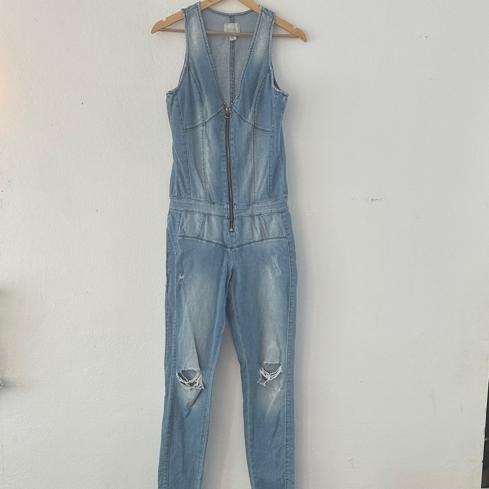 Vintage Guess Los Angeles Denim Jumpsuit size small